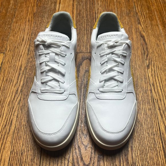 New Everlane The Re Leather Court Sneaker White mens 9 womens 11 - Picture 12 of 12